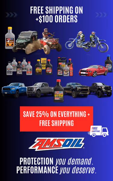 AMSOIL - Save up to 25% as a Preferred Customer